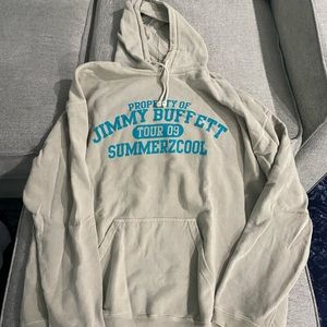 Jimmy Buffett SummerzCool Tour Hoodie 2009 Men’s Beige XL